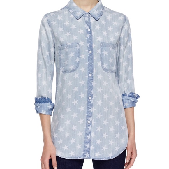 Rails Tops - Rails Denim Carter Star Shirt